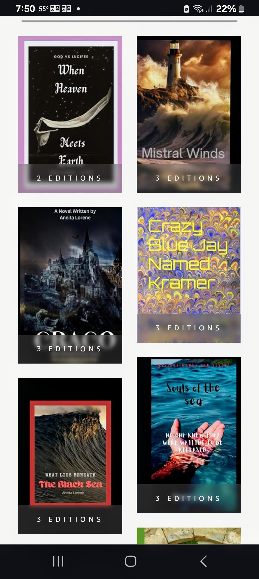 Mistral Winds Series